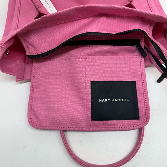 Marc Jacobs Pink Canvas Tote Bag - Picture 9 of 14